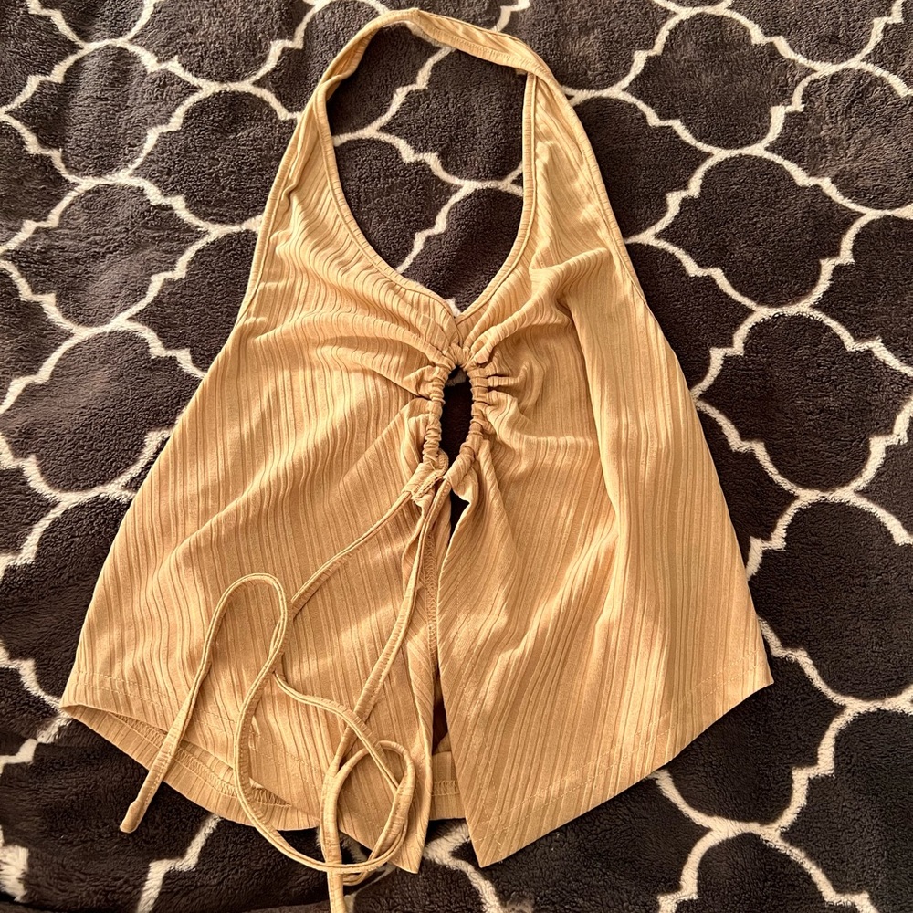 Shein going out cropped shirt!